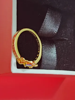 Anillo Carroza La Cenicienta de Disney. Talla 52