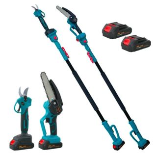 Kit 3 in 1: forbici, motosega, asta 48V