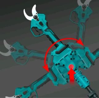 Kit 3 in 1: forbici, motosega, asta 48V