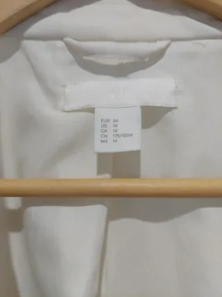 Blazer blanco H&M