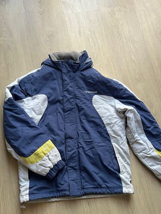 Chaqueta Vintage Reebok Azul y Blanca