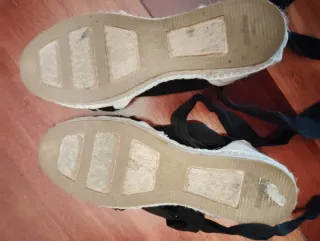 Lote espardeñas niño blancas y negras