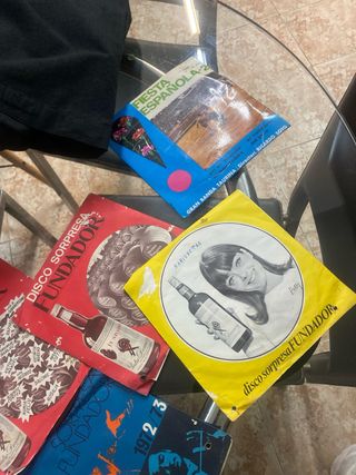 Lote Vinilos Antiguos Disco Fundador
