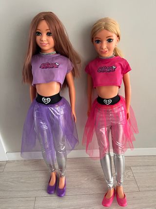 Muñecas Gisele y Claudia Impecables