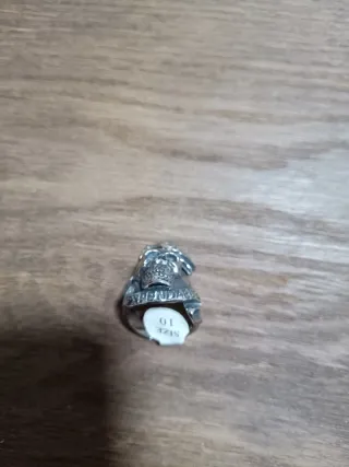Anillo Calavera Cuervo Los Mercenarios Talla 10