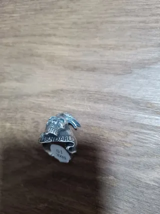 Anillo Calavera Cuervo Los Mercenarios Talla 10