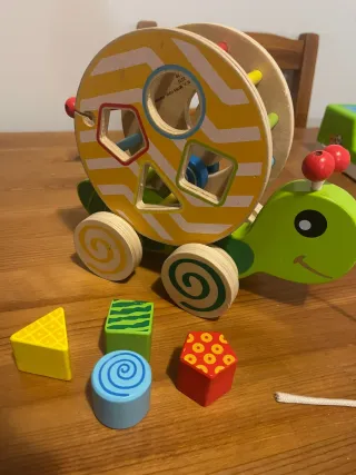 Lote de Jueguetes de Madera