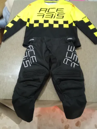 Ropa Motocross Niño Negra y Amarilla