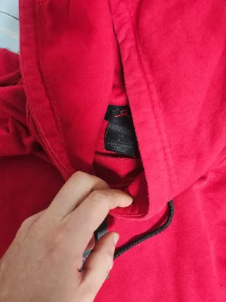 Sudadera Jordan Roja Talla S