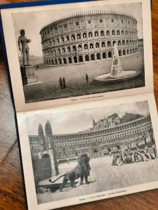 Libro Postales Roma Ricordo di Roma