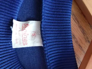 Jersey Vintage Colegio Viaró Talla M Azul