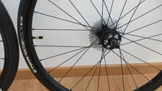 Ruedas 26 con cassette XT y cubiertas