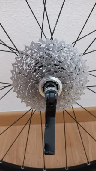 Ruedas 26 con cassette XT y cubiertas