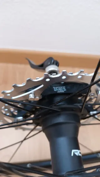 Ruedas 26 con cassette XT y cubiertas