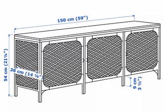 Estantería industrial metal y madera