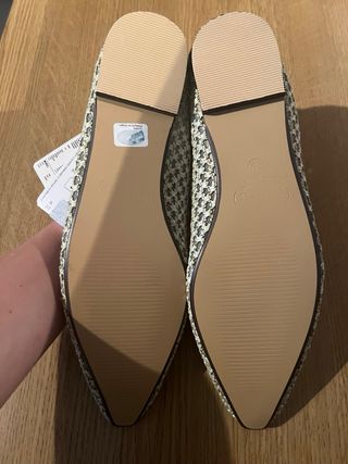 Bailarinas trenzadas talla 39