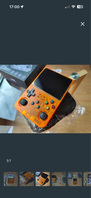 Consola RG351MP Naranja 64GB