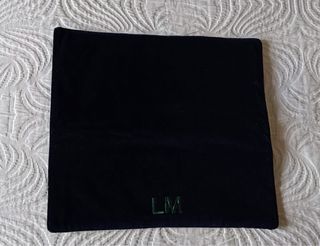 Neceser terciopelo Allwelove verde