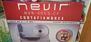 Cortafiambres Nevir NVR-4005 CF Acero Inoxidable