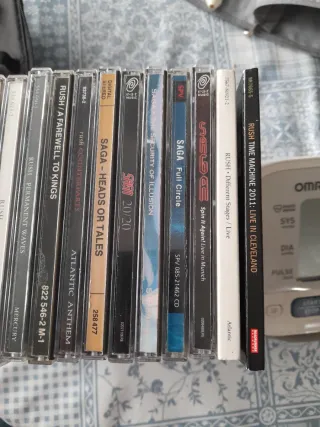 Lote 17 CDs Rock Progresivo