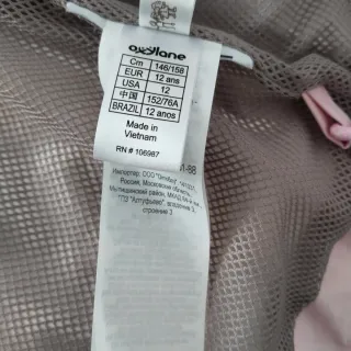 Chubasquero niña Quechua rosa 12 años