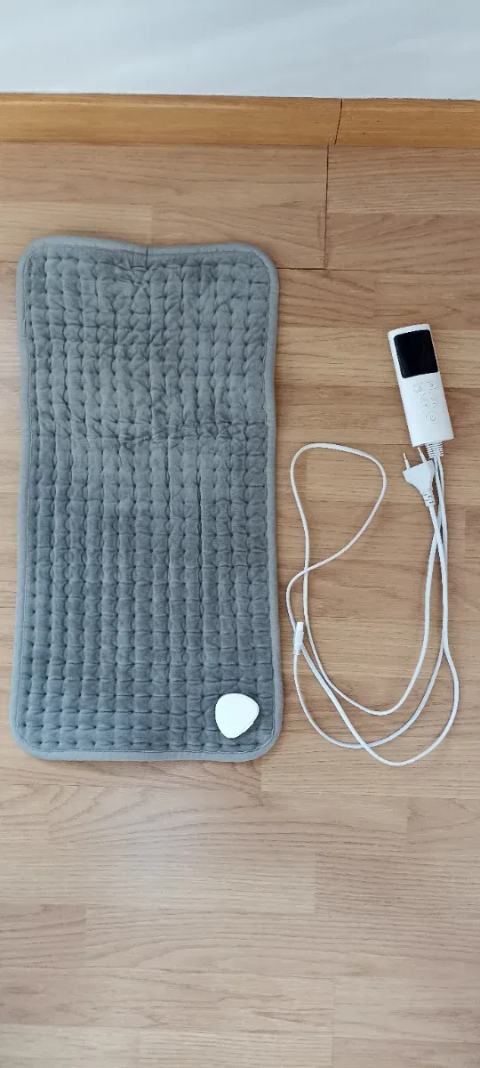 Manta térmica eléctrica gris