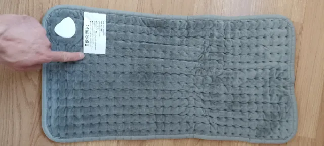 Manta térmica eléctrica gris