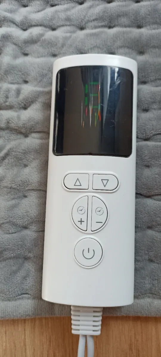 Manta térmica eléctrica gris