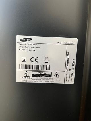 Samsung TV LED 55” Full HD 3D en perfecto estado