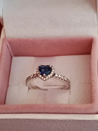 Anillo Pandora Baño Plata Talla 16