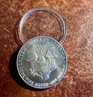 1 oz Dólar Plata 1992 Lady Liberty