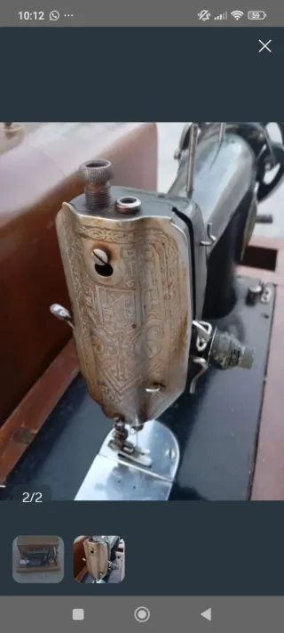 Máquina de coser Sigma vintage