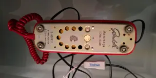 Teléfono Gondola Rojo