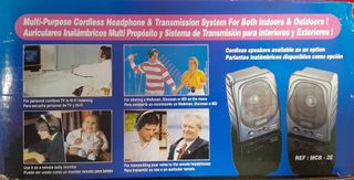 Porta Sound 2000 Auriculares Inalámbricos VHF