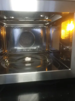 Microondas Medion MD 15501 cristal roto