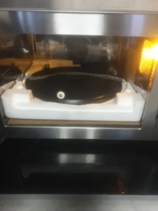 Microondas Medion MD 15501 cristal roto