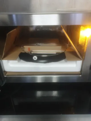 Microondas Medion MD 15501 cristal roto