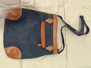 Bolso Tommy Hilfiger Azul Cuero