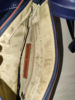 Bolso Tommy Hilfiger Azul Cuero