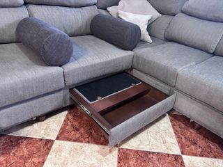 Sofá rinconera grande, cómodo y en muy buen esta