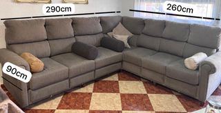 Sofá rinconera grande, cómodo y en muy buen esta