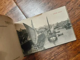 Carnet Postal Recuerdos de Cádiz 12 Tarjetas