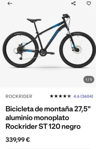 Bicicleta Rockrider ST 120