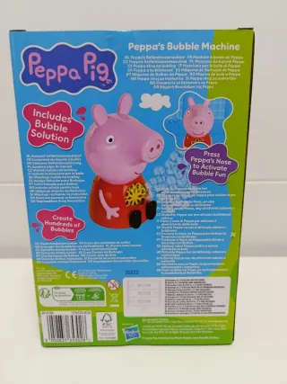 Máquina de Pompas Peppa Pig