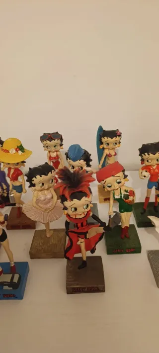 Lote Figuras Coleccionables Betty Boop