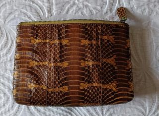 Neceser piel serpiente Becara