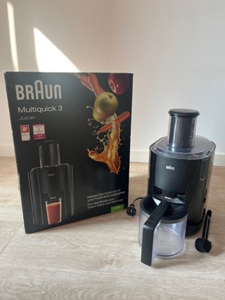 Licuadora juicer Braun 800W - vitaminas dieta
