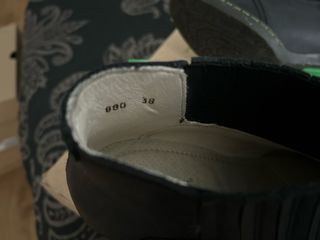 Botas El Naturalista Negras Talla 38