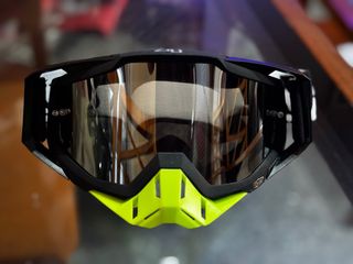 Gafas Motocross Negra y verde, nuevas
