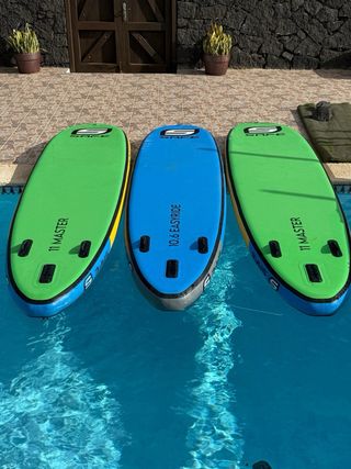 3 Tablas Paddle Surf Master y Easyride